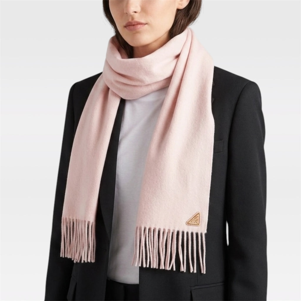PRADA シルクxカシミヤ スカーフ CIPRIA
