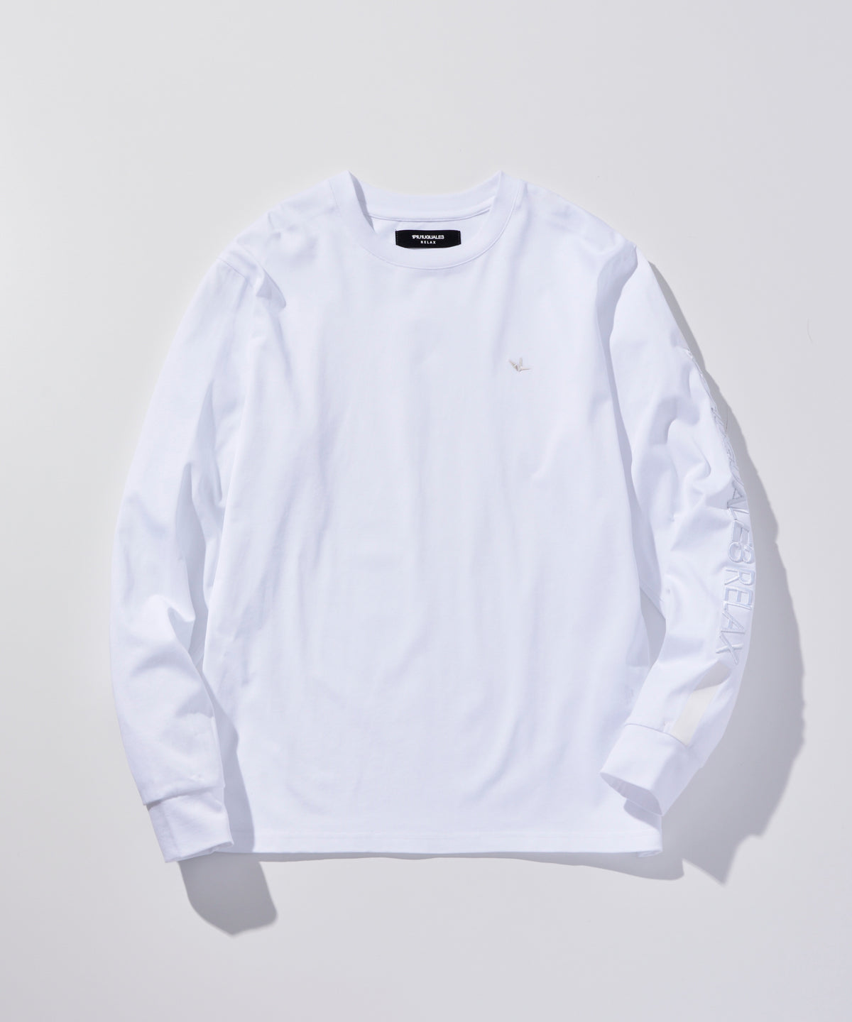1PIU1UGUALE3 RELAX  シルケット天竺スリーブラインロングTシャツ