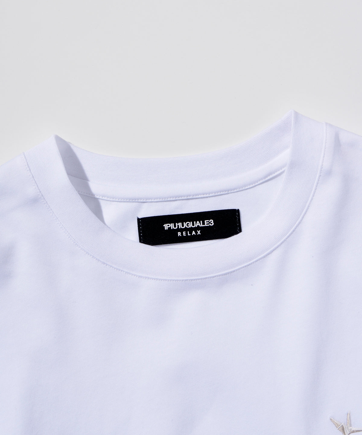 1PIU1UGUALE3 RELAX  シルケット天竺スリーブラインロングTシャツ