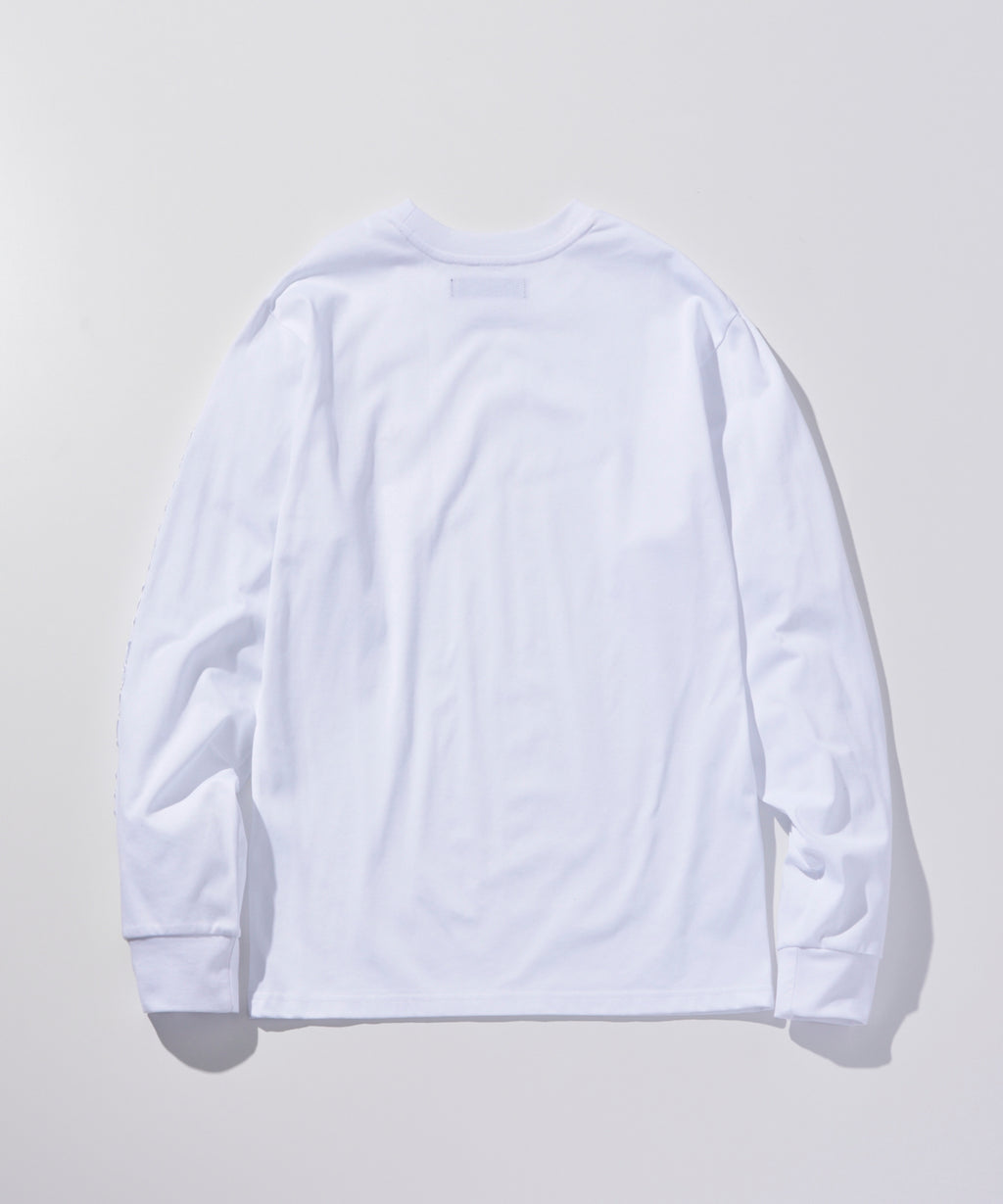 1PIU1UGUALE3 RELAX  シルケット天竺スリーブラインロングTシャツ