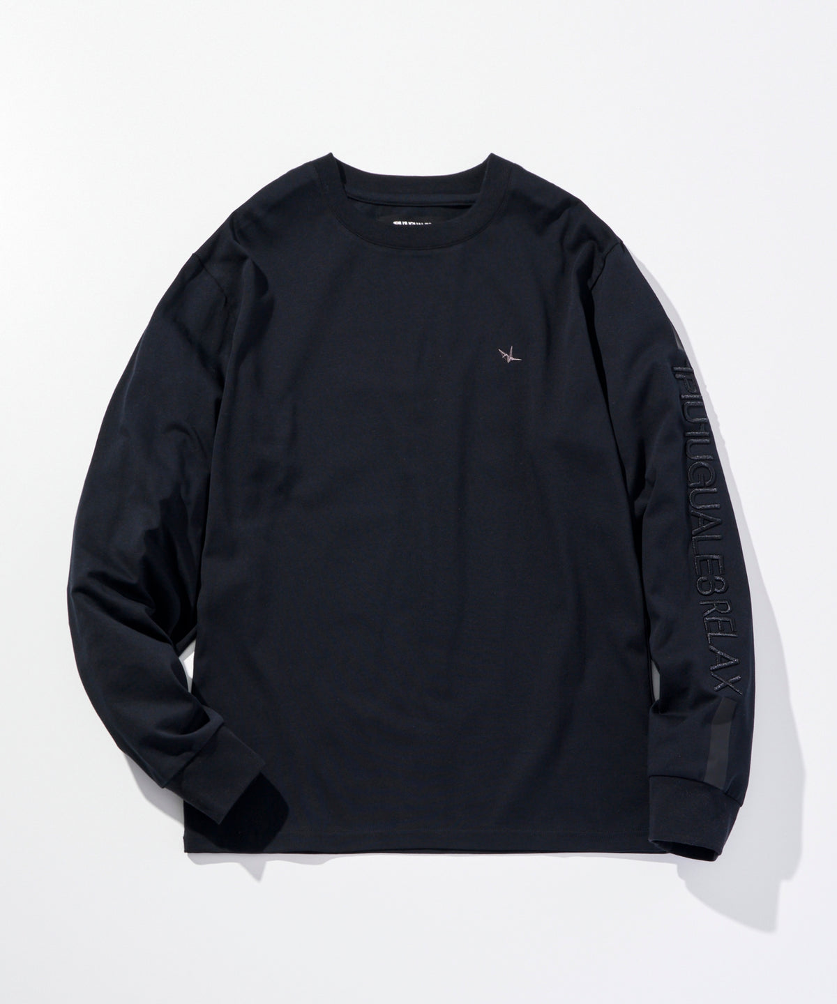 1PIU1UGUALE3 RELAX  シルケット天竺スリーブラインロングTシャツ