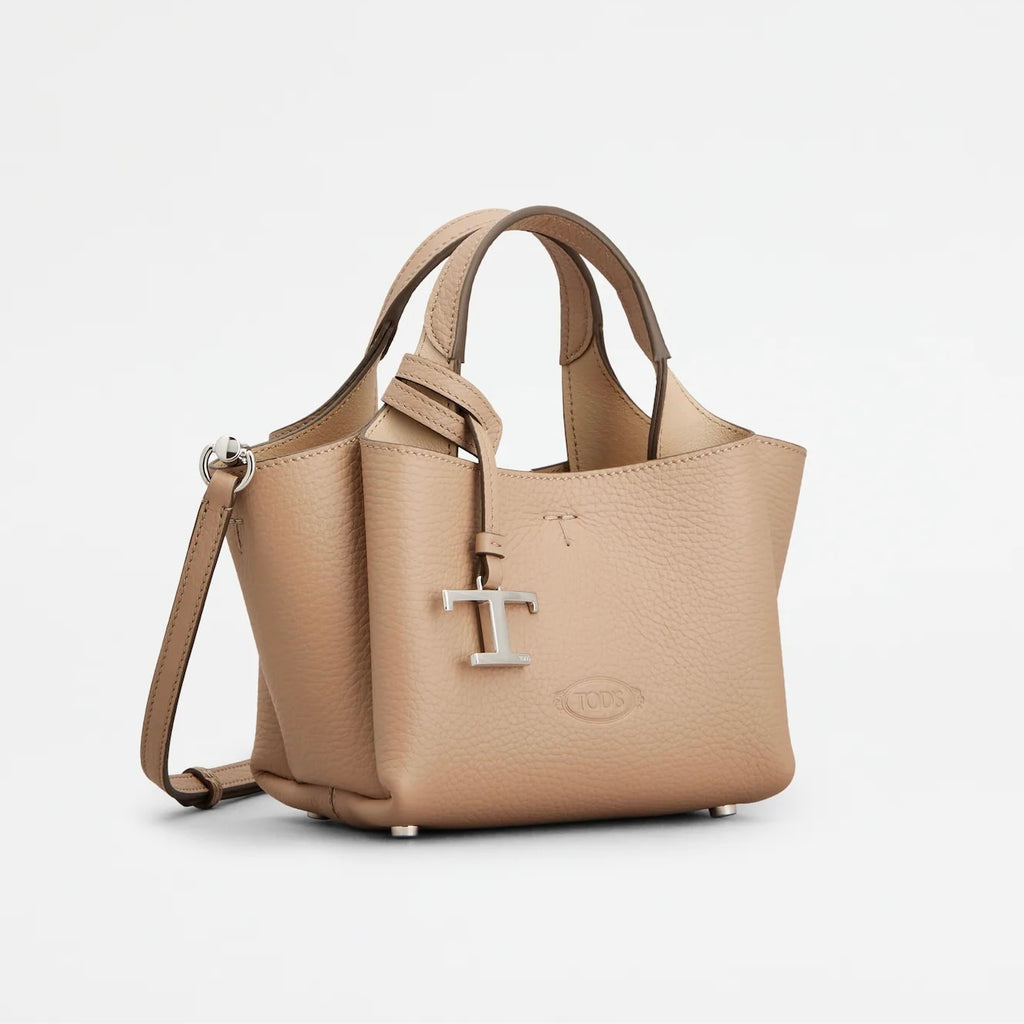 TOD'S マイクロ レザー Tタイムレス