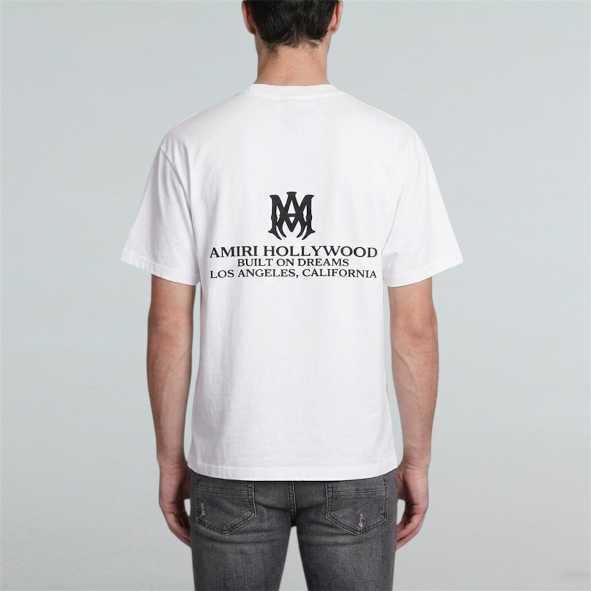 AMIRI Tシャツ BUILT ON DREAMS OVERSIZED TEE
