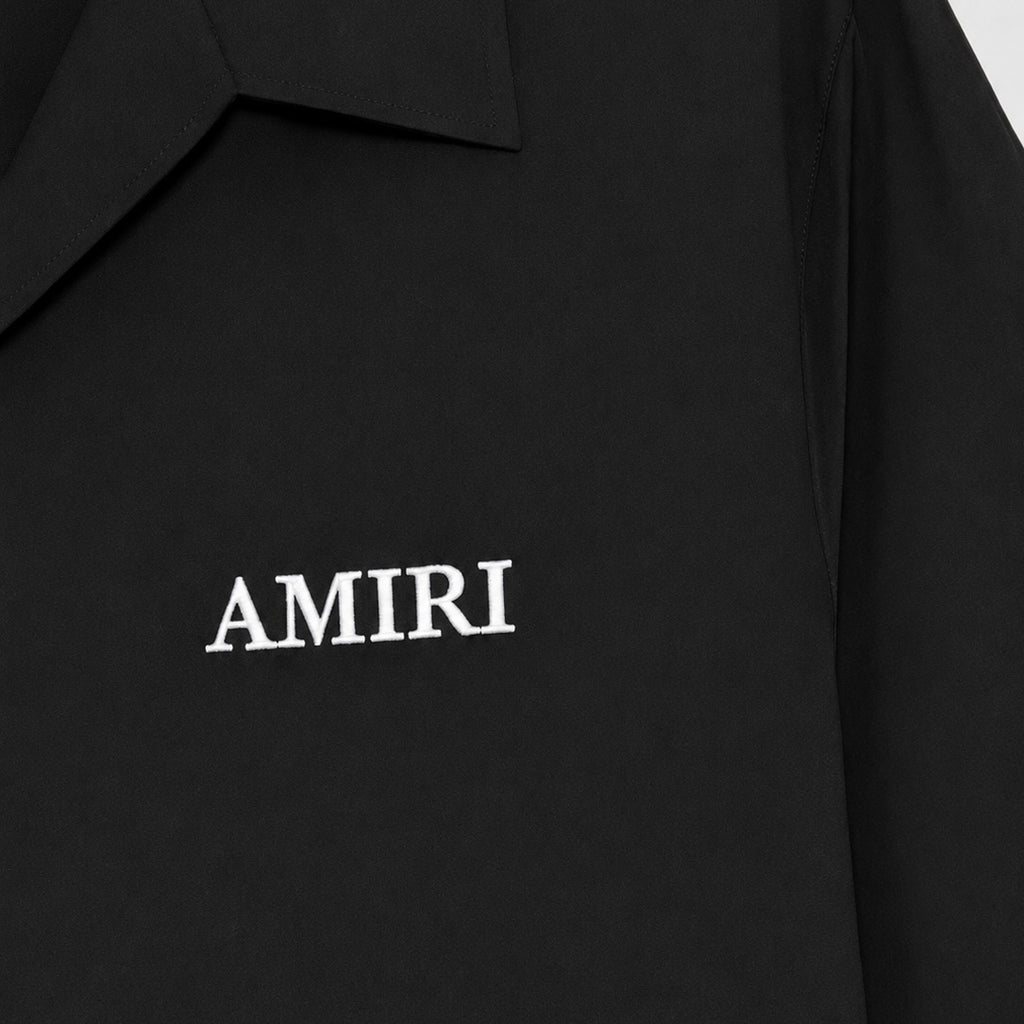 AMIRI  Logo Embroidered Short-Sleeved Shirt