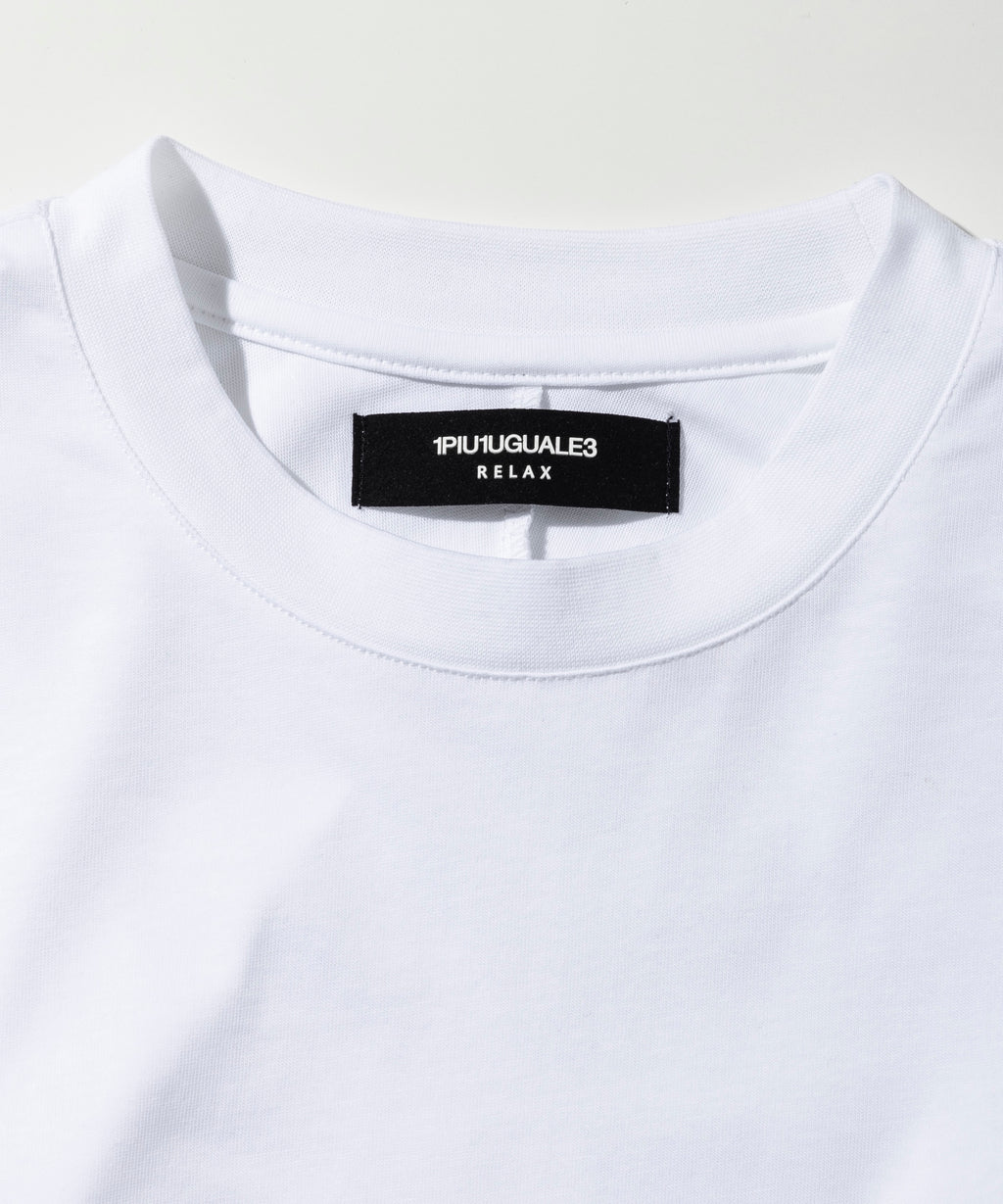 1PIU1UGUALE3 RELAX ジュエリーロゴロングTシャツ