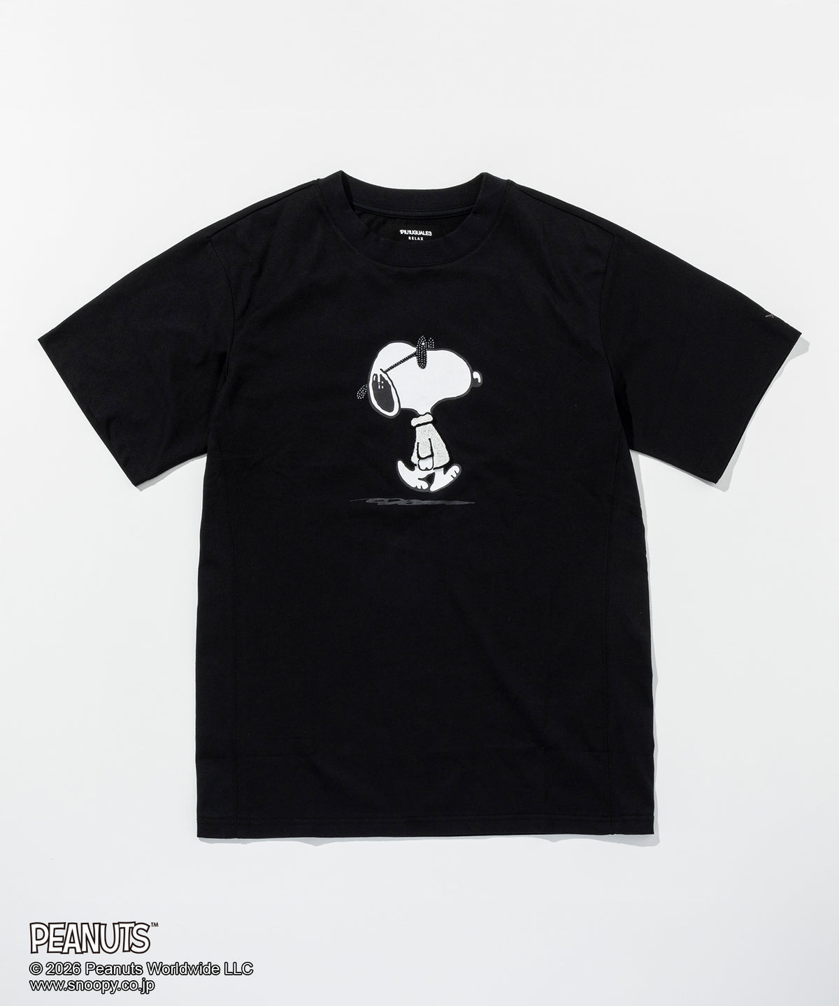 1PIU1UGUALE3 RELAX  スヌーピー ジョー・クール半袖Tシャツ