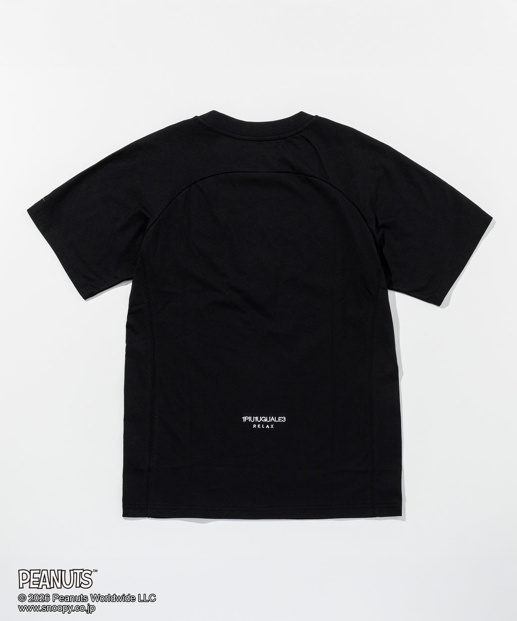 1PIU1UGUALE3 RELAX  スヌーピー ジョー・クール半袖Tシャツ