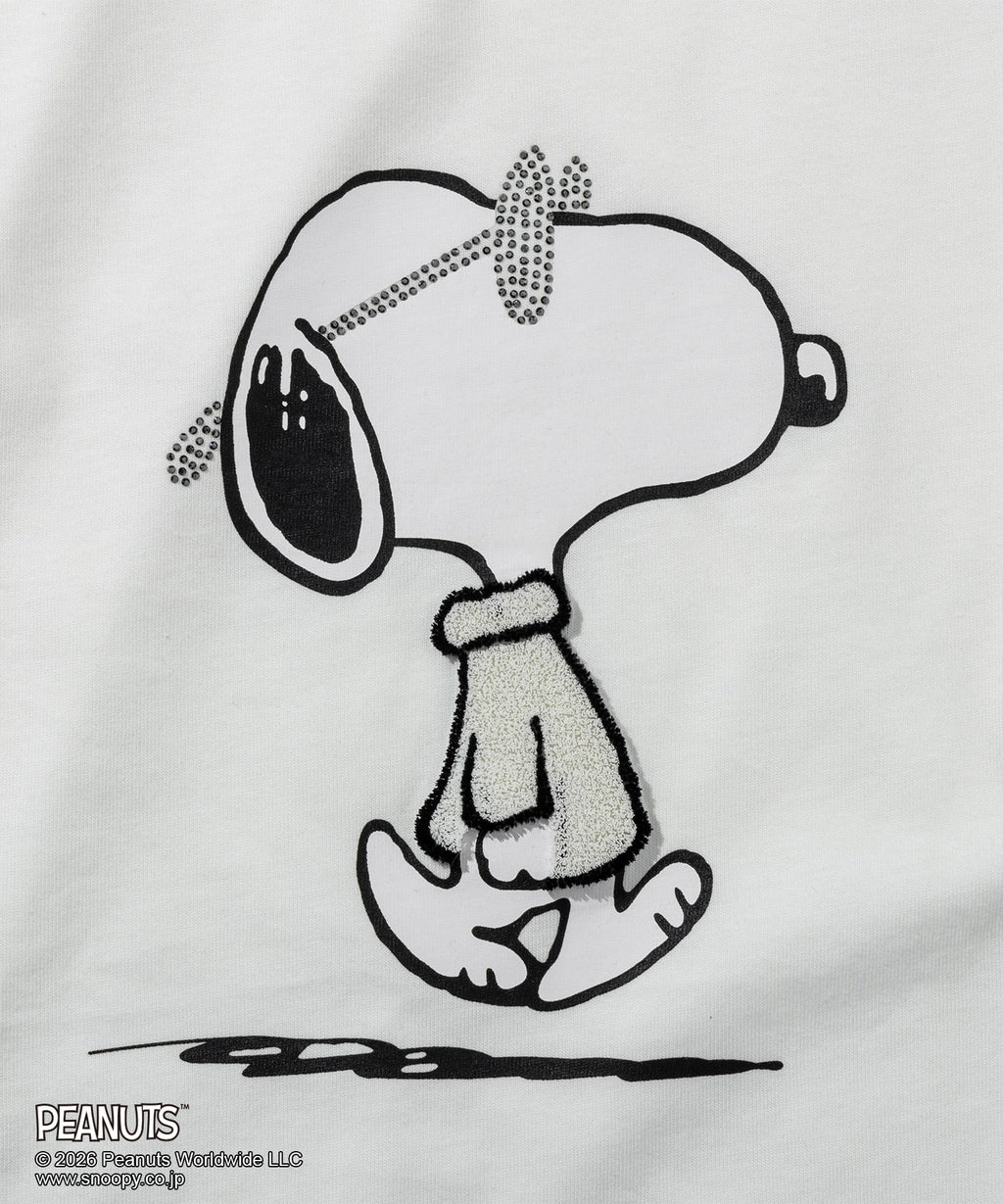 1PIU1UGUALE3 RELAX  スヌーピー ジョー・クール半袖Tシャツ