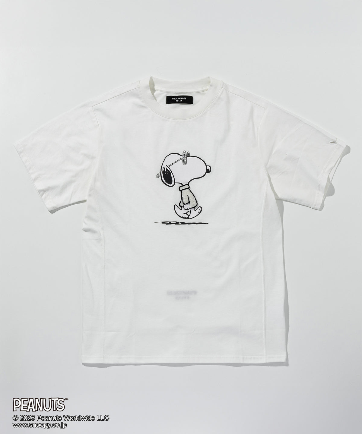 1PIU1UGUALE3 RELAX  スヌーピー ジョー・クール半袖Tシャツ